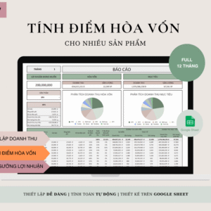 Tính điểm hòa vốn