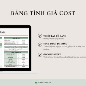 TÍNH GIÁ COST - BẢNG TÍNH MIỄN PHÍ